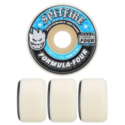 Kółka SPITFIRE Conical Full White/Blue 99D 56mm