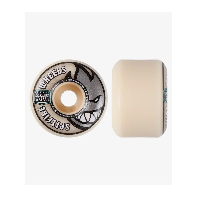 Kółka SPITFIRE Radial Full Natural/Silver 97D 58mm