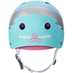 Kask Triple Eight The Certified Sweatsaver Teal Hologram