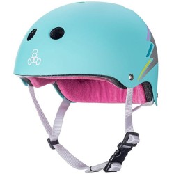 Kask Triple Eight The Certified Sweatsaver Teal Hologram