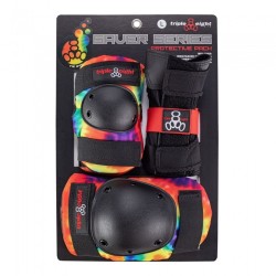 Ochraniacze TRIPLE EIGHT Saver Color Series 3-Pack Tie Dye