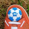 FOOTBAG / ZOŚKA - 32 PANELE - NIEBIESKO-BIAŁA - METAL