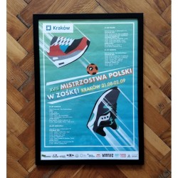 POSTER - A3 - POLISH FOOTBAG CHAMPIONSHIPS - KRAKOW - 2018