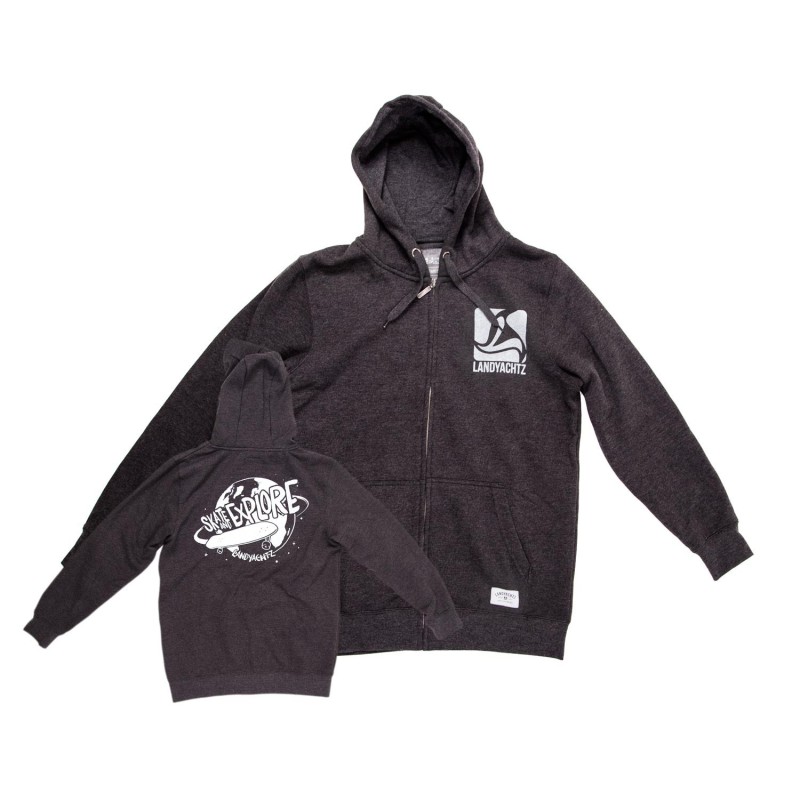 LandYachtz Hoodie skate & explore ZIP