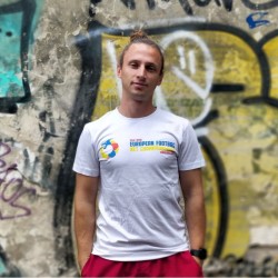 T-SHIRT - 21 IFPA EUROPEAN FOOTBAG NET CHAMPIONSHIPS 202