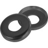 Caliber Cupped Washers Black