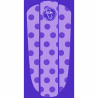 Fish Skateboards Vlepka Purple Spotty na blat