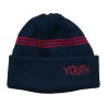Youth Andrew Logo Beanie Navy